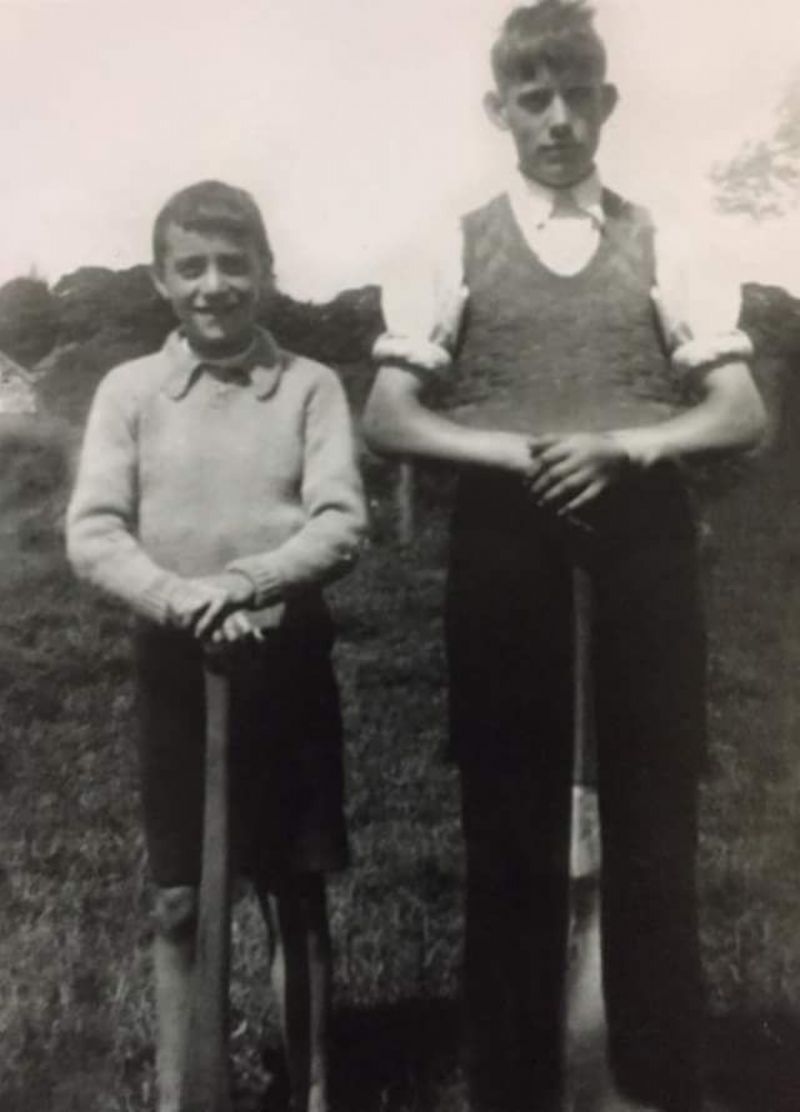 Brendan and brother Paddy