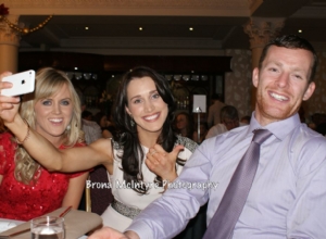 Special Guests at the Dinner Dance; Aoife Kelly and Tina Hannon form Offaly and Patsy Bradley from Slaughtneil