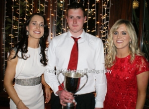 Senior Reserve Captain Ronan Gillan with special Guests Tina and Aoife