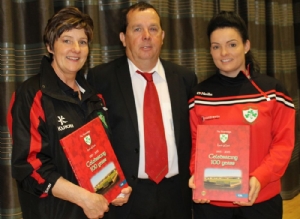 VICE CHAIRMAN JOHN MCKEOWN WITH HIS WIFE MANDY AND DAUGHTER AND SENIOR CAMOG SUZANNE MCKEOWN